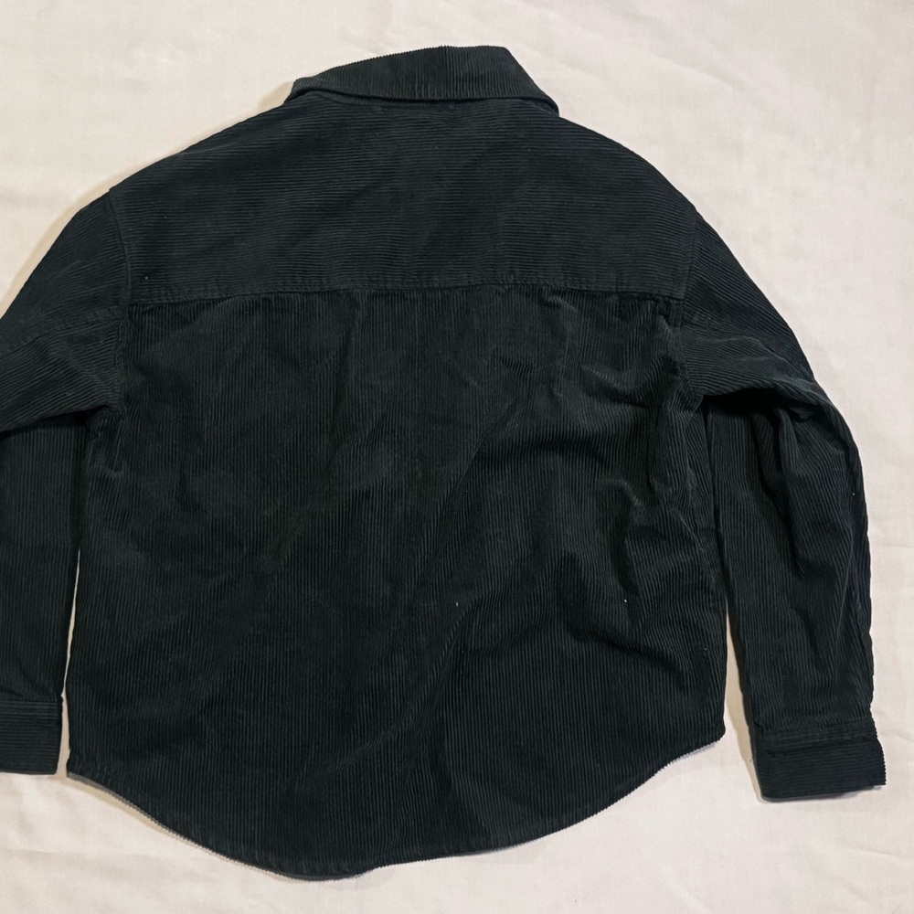 Lucky Brand Green Corduroy Button Up Shirt Jacket – Size S - Picture 6 of 7